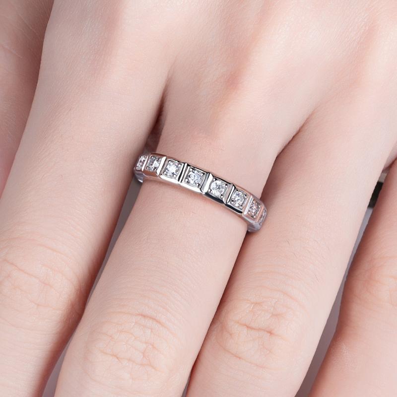 [COD] AnuJewelry R50 S925 Moissaniet 2.2mm Full Body Ring Fashion Accessories Leigt Jewelry EMAN Giving Gifts For Her