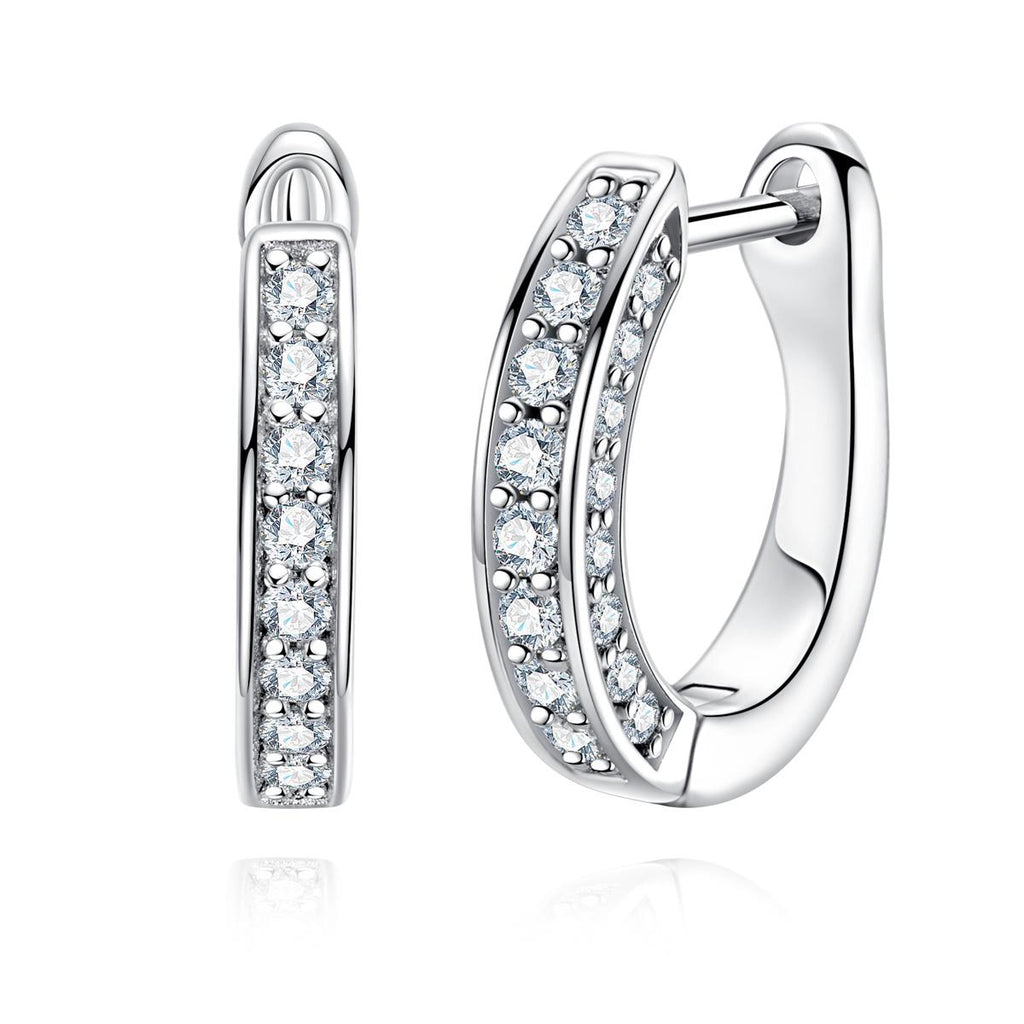 [COD] AnuJewelry E65 Moissanite Round Cut 4mm 3ct D Color 4 Prong 100% Legit Italy 925 Sterling Silver Stud Earring for Woman Eman Jewelry