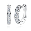 [COD] AnuJewelry E65 Moissanite Round Cut 4mm 3ct D Color 4 Prong 100% Legit Italy 925 Sterling Silver Stud Earring for Woman Eman Jewelry