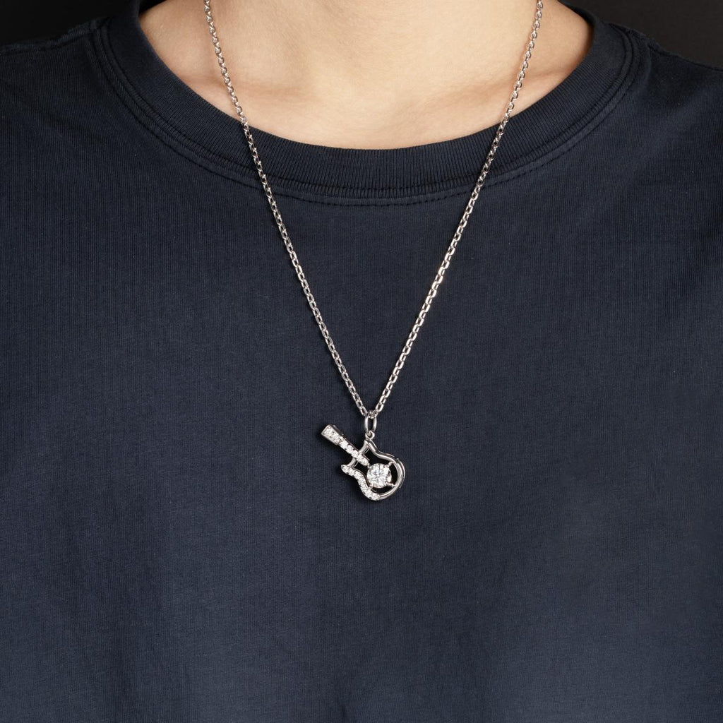 [COD] AnuJewelry P40 Moissanite Round Cut Moissanite 9mm 3ct D Color 45cm Chain 100% Legit Italy 925 Sterling Silver Pendant Necklaces Bubble Necklace for Woman Eman Jewelry