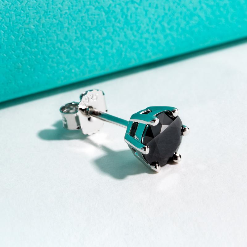 [COD] AnuJewelry E23 Moissanite Round Cut 0.5/1/2ct D Color 6 Prong 100% Legit Italy 925 Sterling Silver Stud Earring for Woman Eman Jewelry