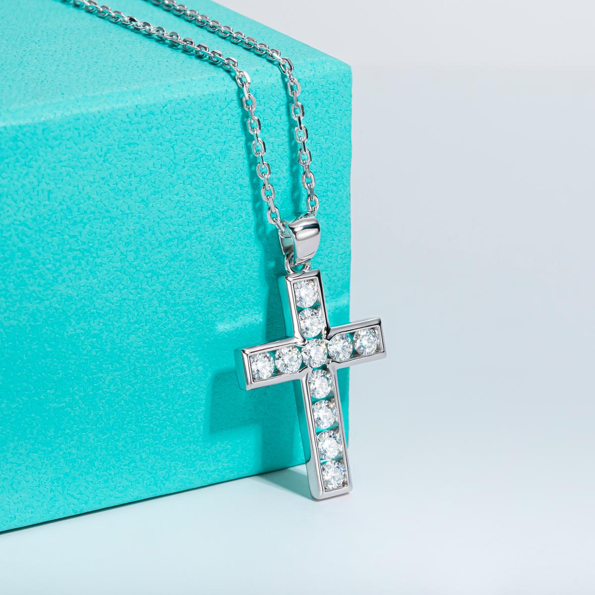 [COD] AnuJewelry P34 Moissanite Round Cut Moissanite 3.5mm 2.2ct D Color 100% Legit Italy 925 Sterling Silver Pendant Necklaces Bubble Necklace for Woman Eman Jewelry